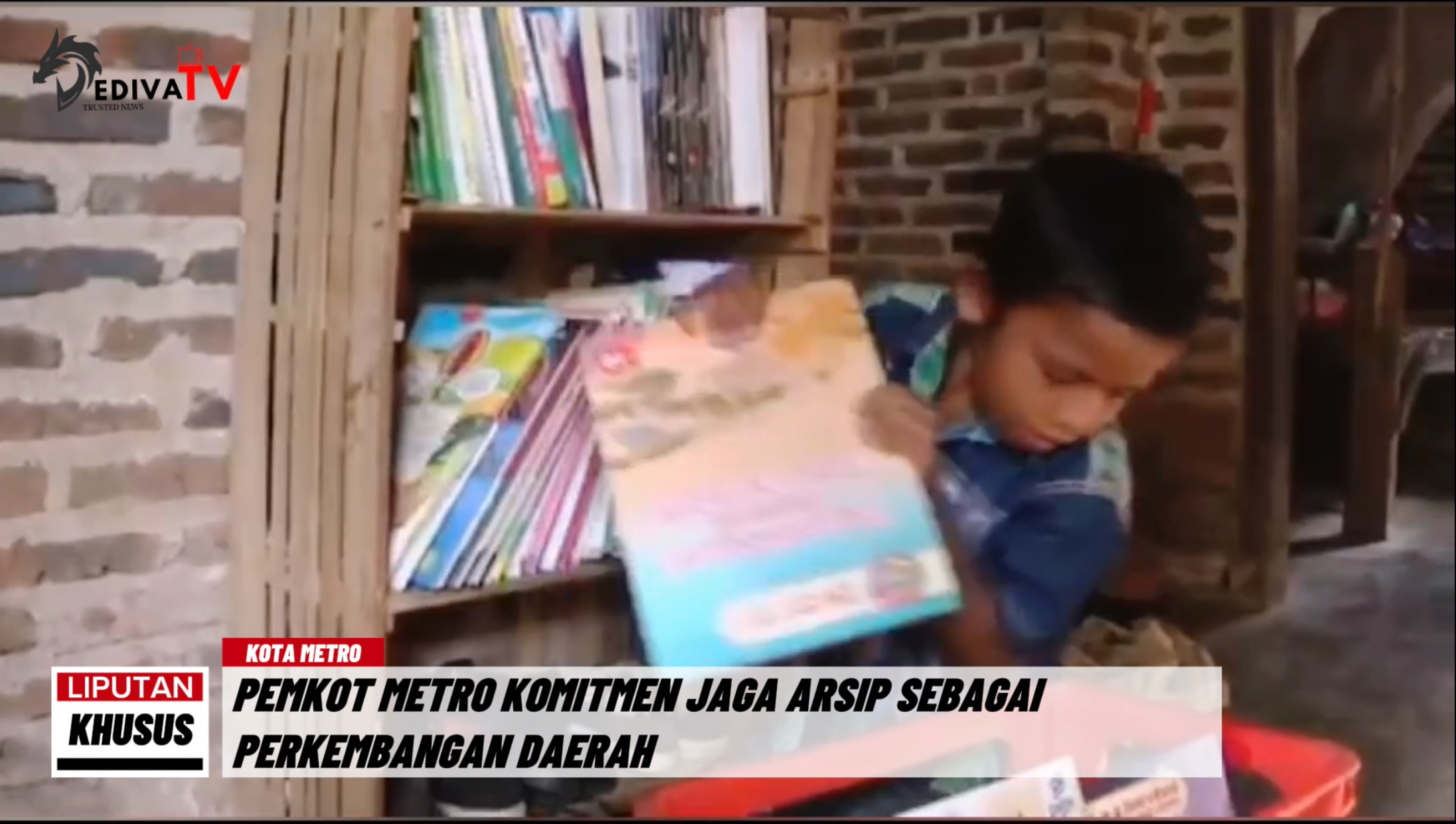 PEMKOT METRO KOMITMEN JAGA ARSIP SEBAGAI PERKEMBANGAN DAERAH