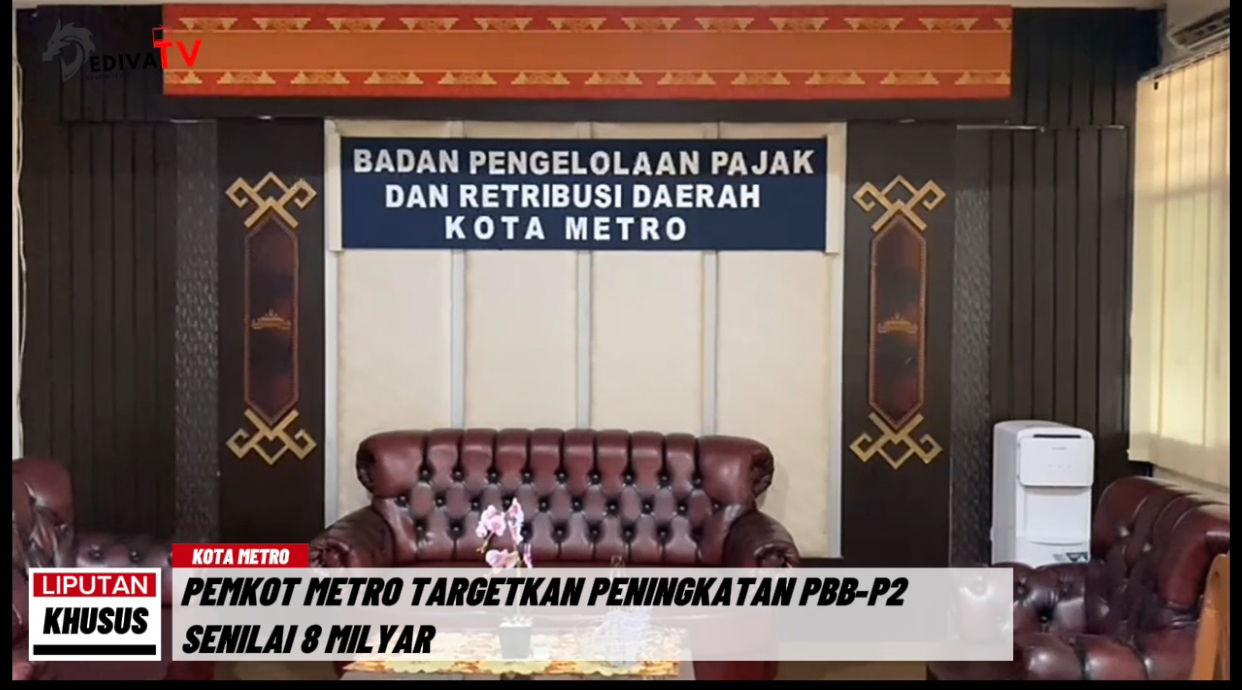 PEMKOT METRO TARGETKAN PENINGKATAN PBB-P2 SEBESAR 8 MILIAR